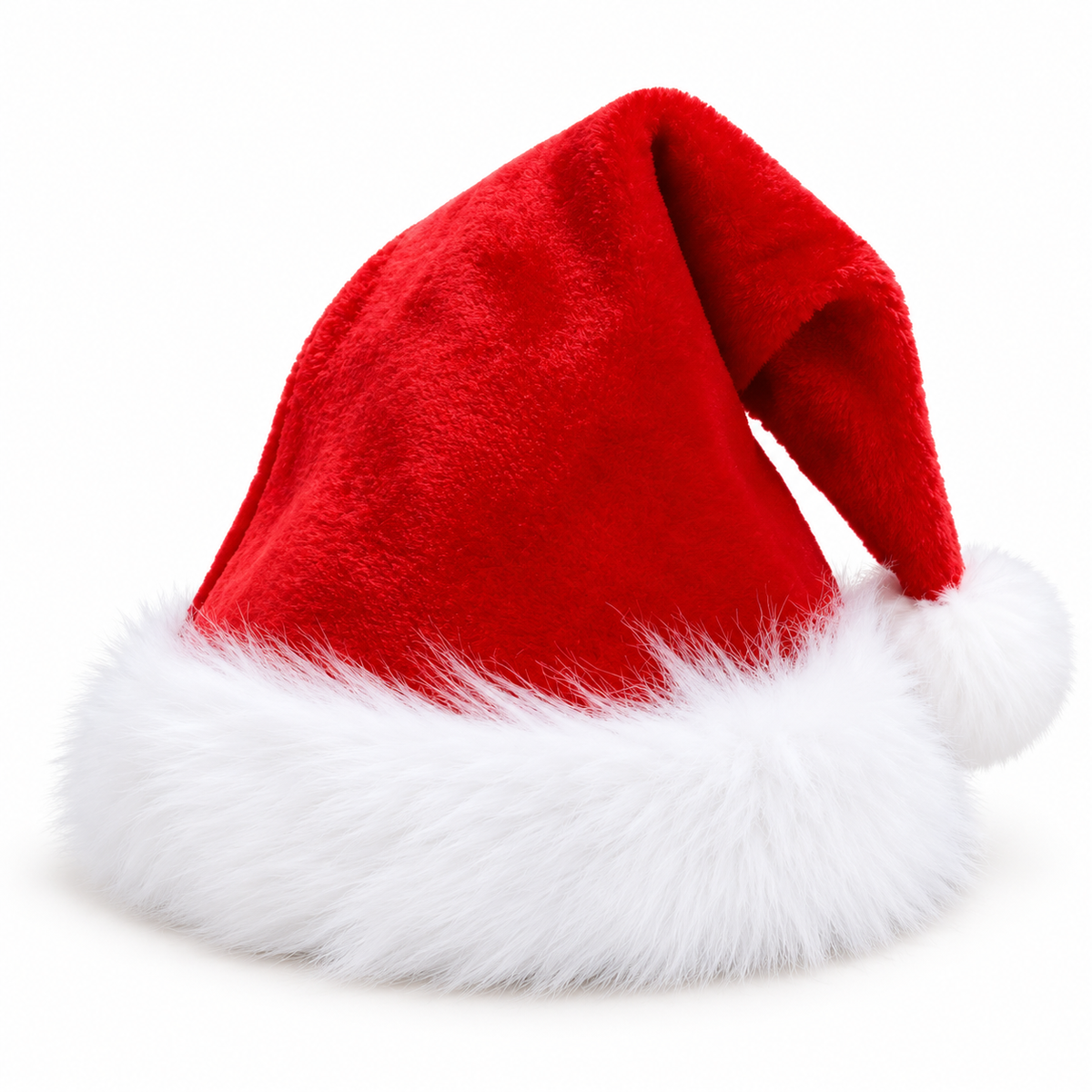 Red Noelle plush Santa hat