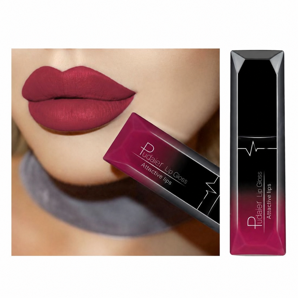 Veloura matte lip colour in Berry Rose without shade number