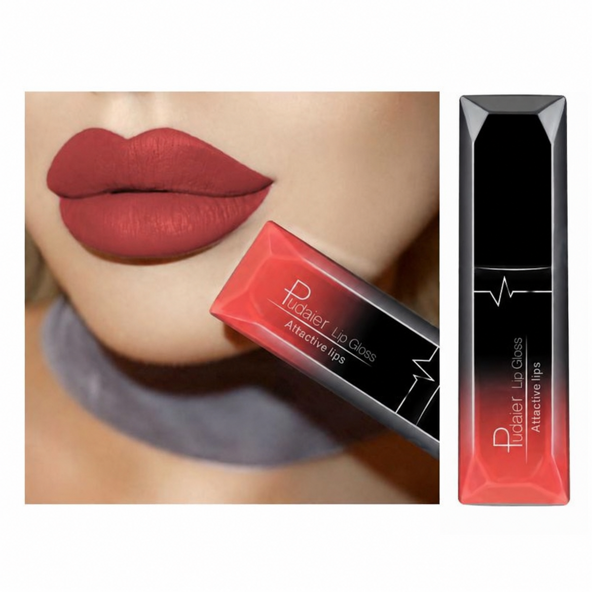 Veloura matte lip colour in Terracotta without shade number
