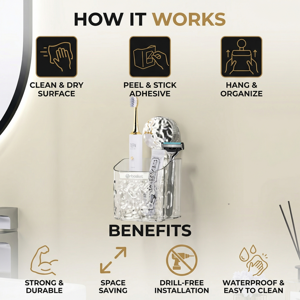 Heva | Your Bathroom, Finally Tidy