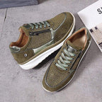 Women's orthopedic walking shoes in Green