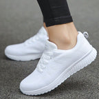 Women's arch support sneakers with breathable knit upper, photo 3