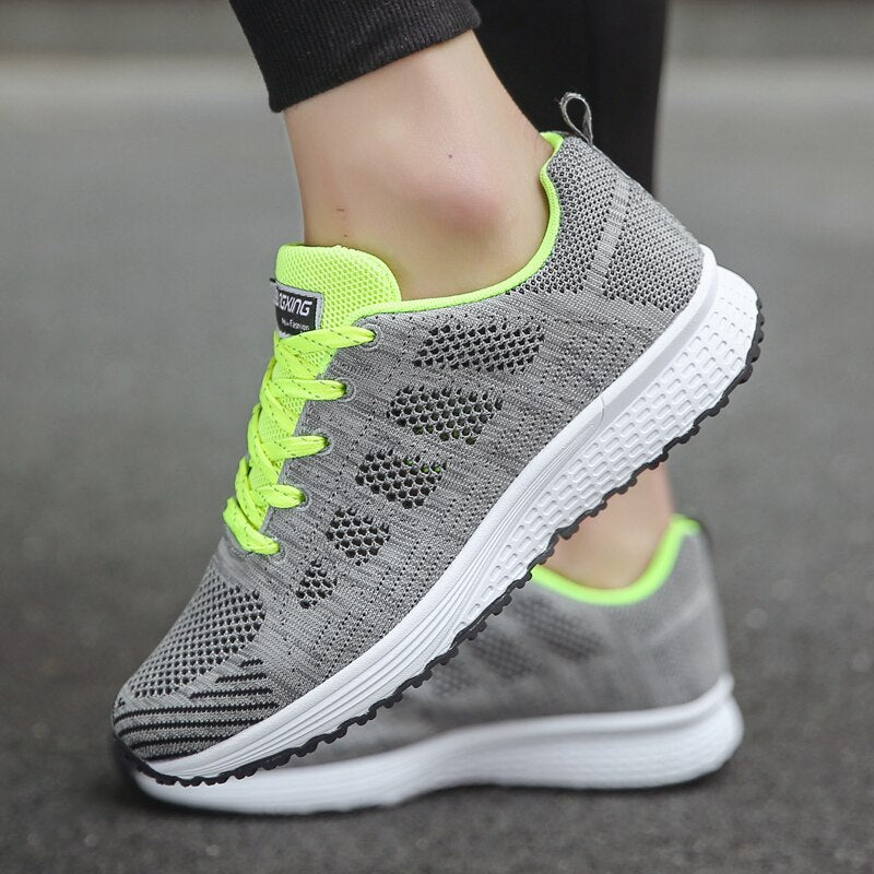 Women's arch support sneakers with breathable knit upper, photo 12
