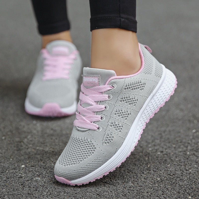 Women's arch support sneakers with breathable knit upper, photo 14