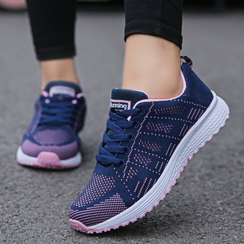 Women's arch support sneakers with breathable knit upper, photo 13