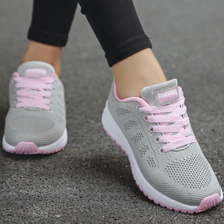 Women's arch support sneakers with breathable knit upper, photo 11