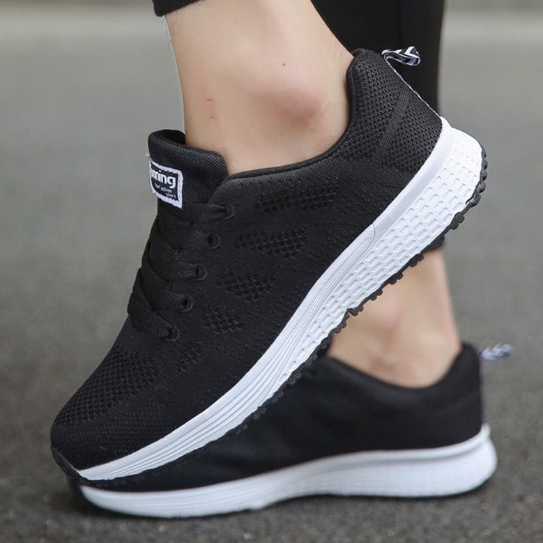 Women's arch support sneakers with breathable knit upper, photo 6