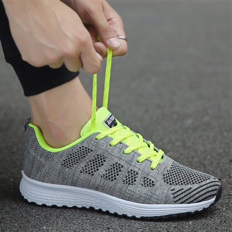 Women's arch support sneakers with breathable knit upper, photo 7