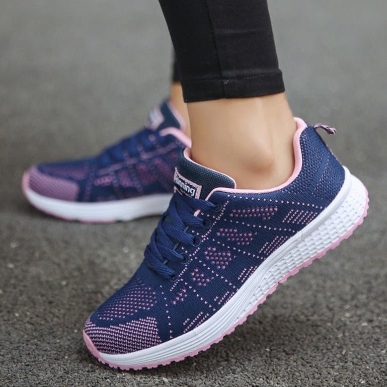 Women's arch support sneakers with breathable knit upper, photo 8