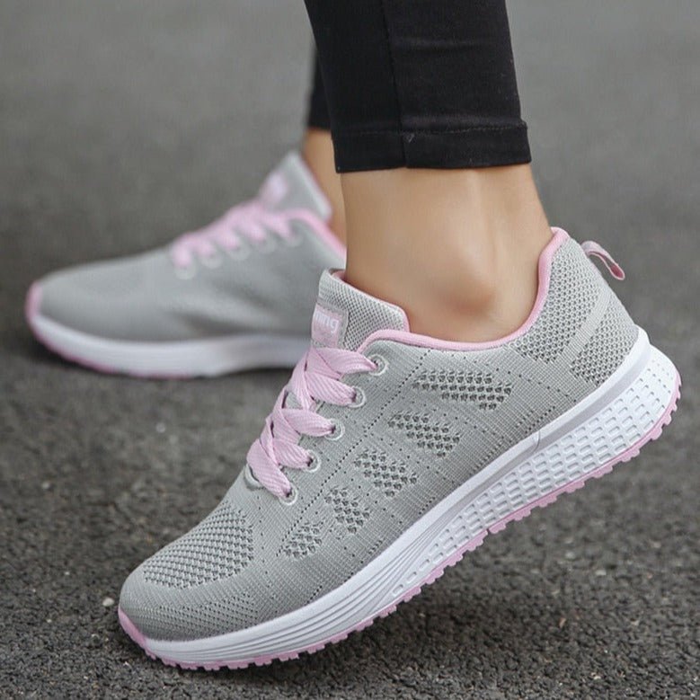 Women's arch support sneakers with breathable knit upper, photo 10